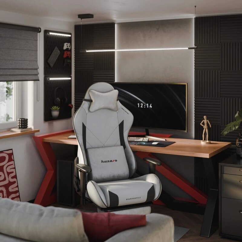 Huzaro Force 5.7 Gaming Stolica - Siva - dodatni pogled