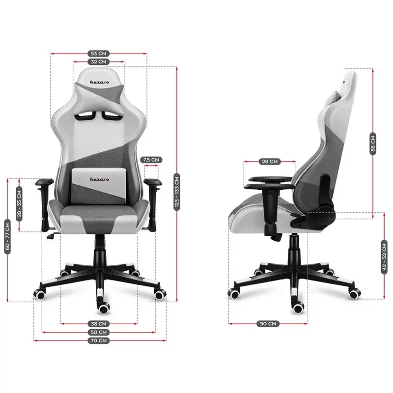 Huzaro Force 6.2 Bela Mesh Gaming Stolica