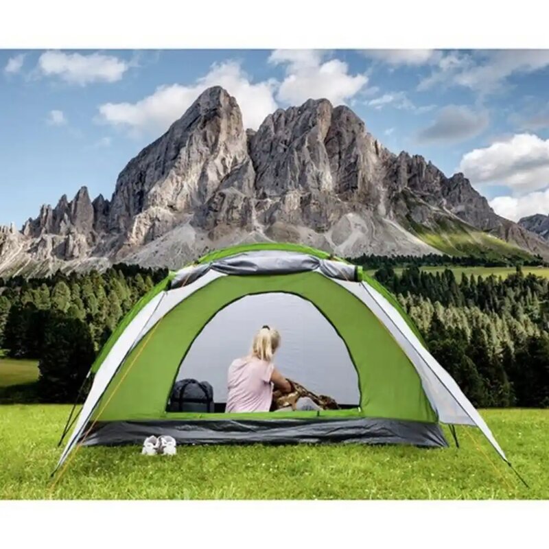 Trizand Kamping Šator 320x200x140cm za 4 Osobe - dodatni pogled
