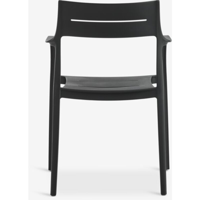 Baštenski set KAPPRUET sto 65x65 + 2 INGSTRUP stolice, crna - dodatni pogled