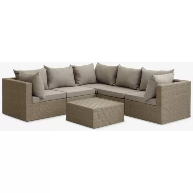 Lounge garnitura - centralni modul, natur