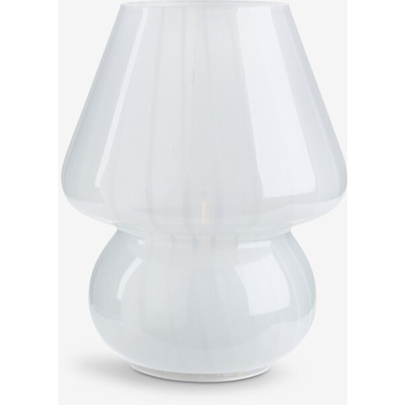 Lampa na baterije 15xV19cm sa tajmerom bela - dodatni pogled