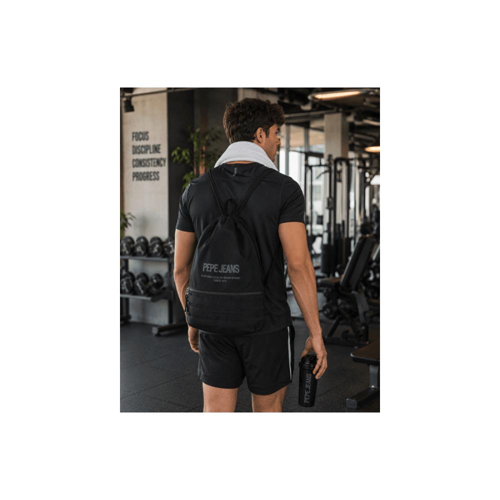 Torba za sport - ranac Pepe Jeans Edward black 61638 - dodatni pogled