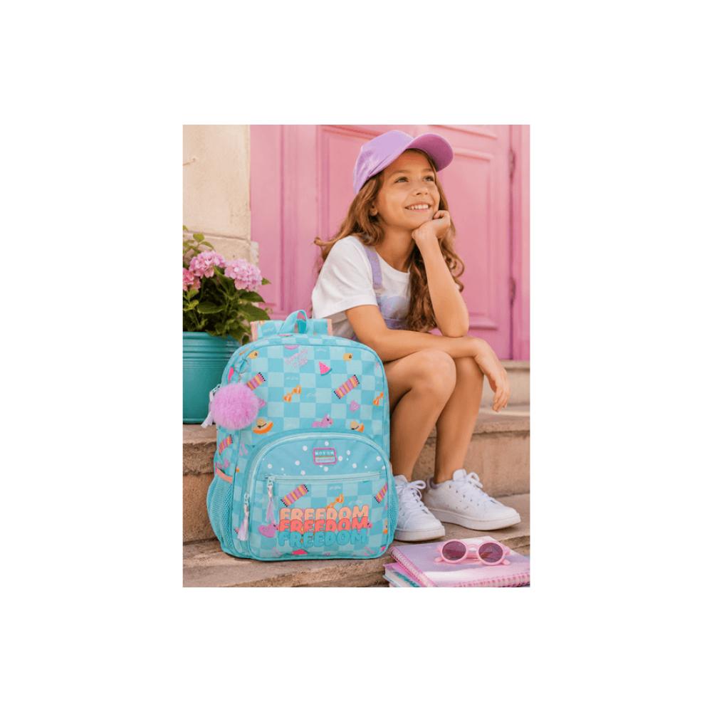 Ranac 38cm Movom Freedom turquoise 32222 - dodatni pogled