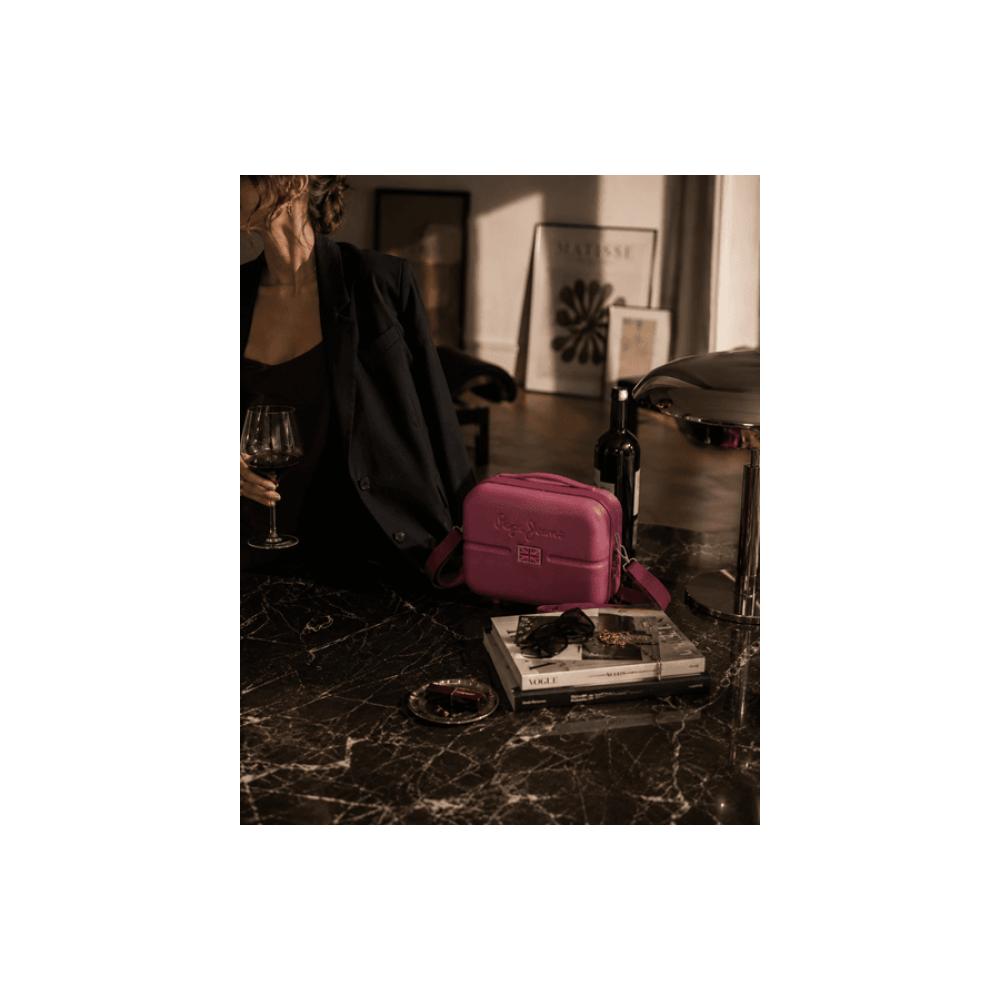 Kofer za šminku - beauty case Pepe Jeans Accent bordeaux 76939 - dodatni pogled