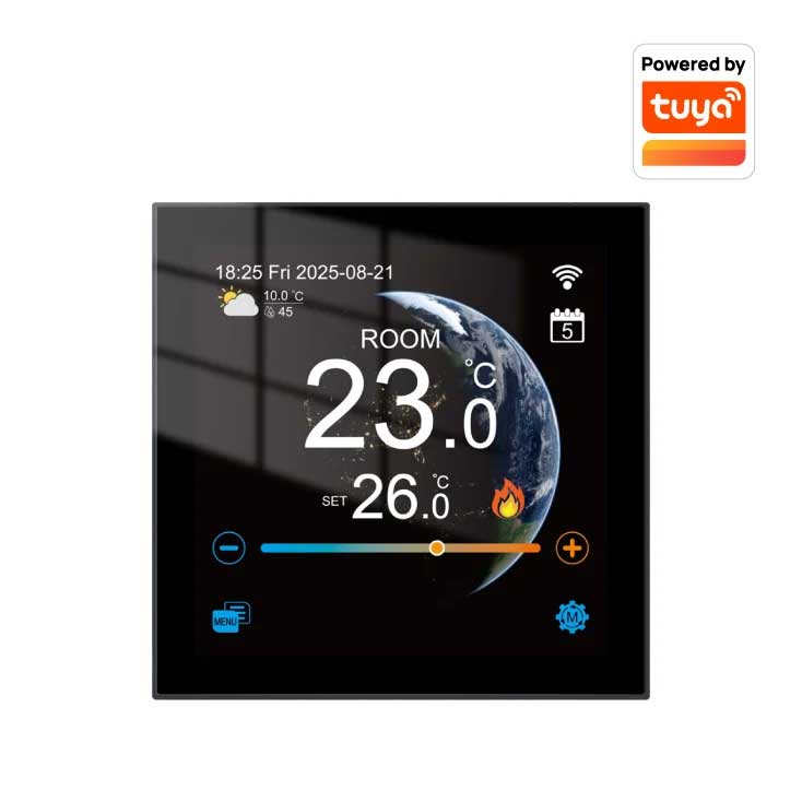 Smart Wi-Fi ugradni termostat za podno grejanje Prosto DST-600P/WF - dodatni pogled