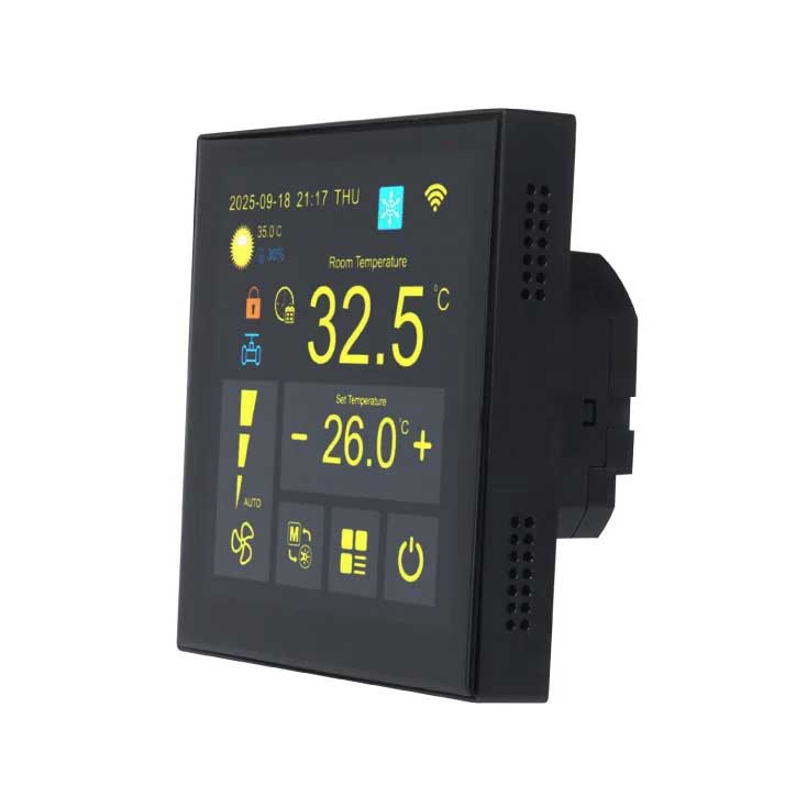 Prosto Smart Wi-Fi ugradni termostat za Fan-Coil (ventilokonvektor) DST-600F2/WF - dodatni pogled
