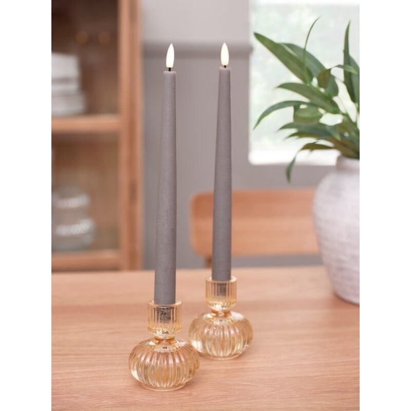 LED sveće V29cm Siva - dodatni pogled