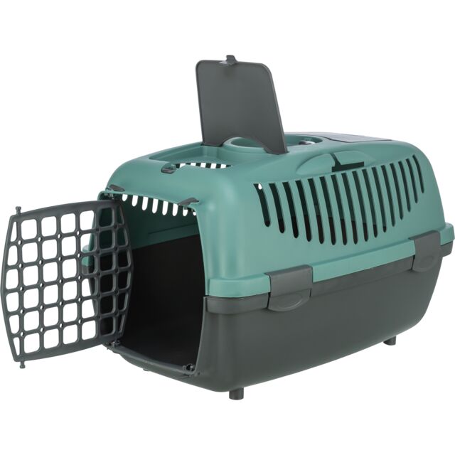 Transporter za mačke i male pse do 8kg Capri 2 vel.XS-S dark grey/petrol TRIXIE 398211 - dodatni pogled