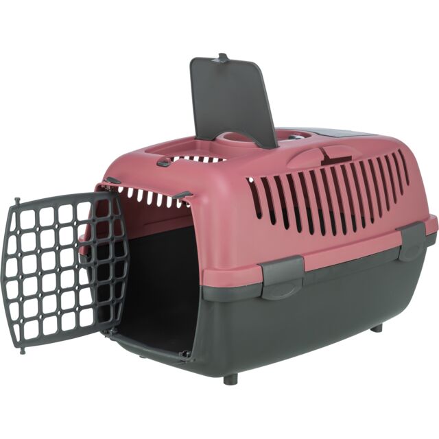 Transporter za mačke i male pse do 8kg Capri 2 vel.XS-S dark grey/antique pink TRIXIE 398212 - dodatni pogled