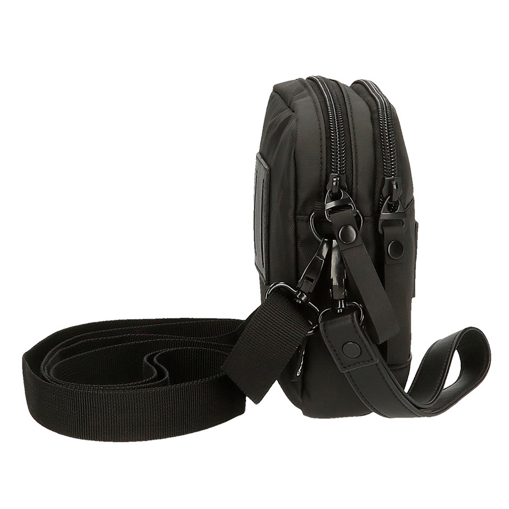Muška torbica 15cm za rame, kaiš ili ruku Pepe Jeans Hoxton black 73451 - dodatni pogled