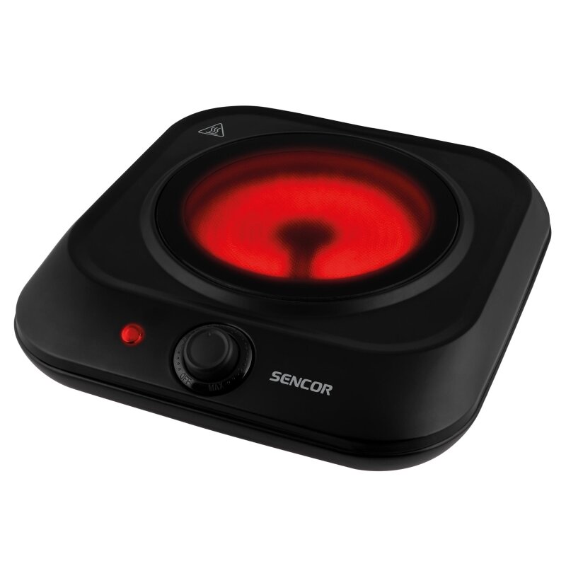 Infracrveni staklokeramički rešo Sencor SCP 1763BK, 1200W - dodatni pogled