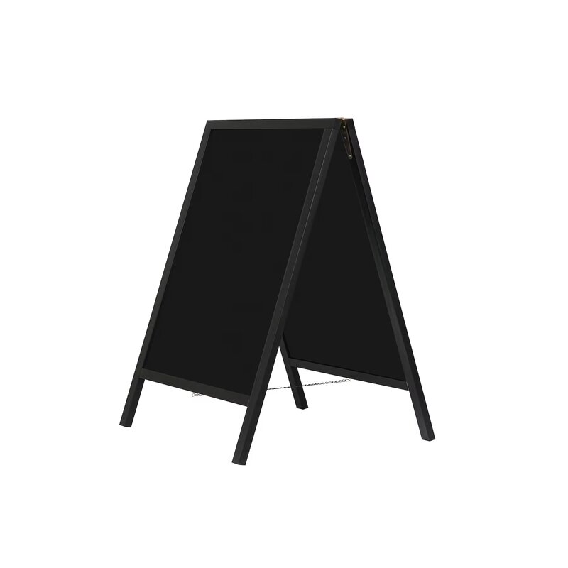 Reklamna A tabla za restorane i kafiće METRO PROFESSIONAL Crna 85 x 56 x 47 cm - dodatni pogled