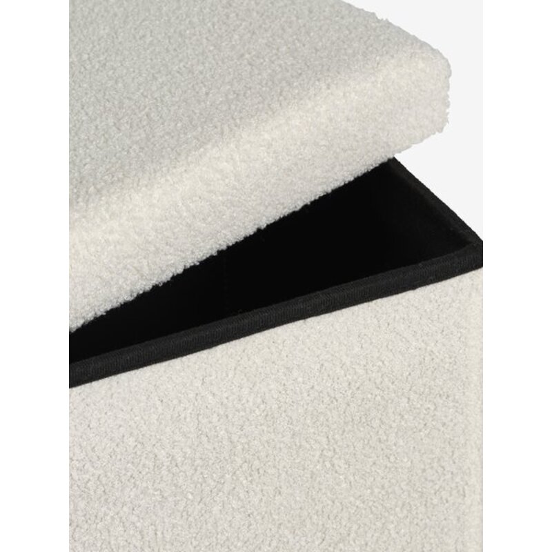 Tabure sa prostorom za odlaganje 76x38x38 Ivory - dodatni pogled