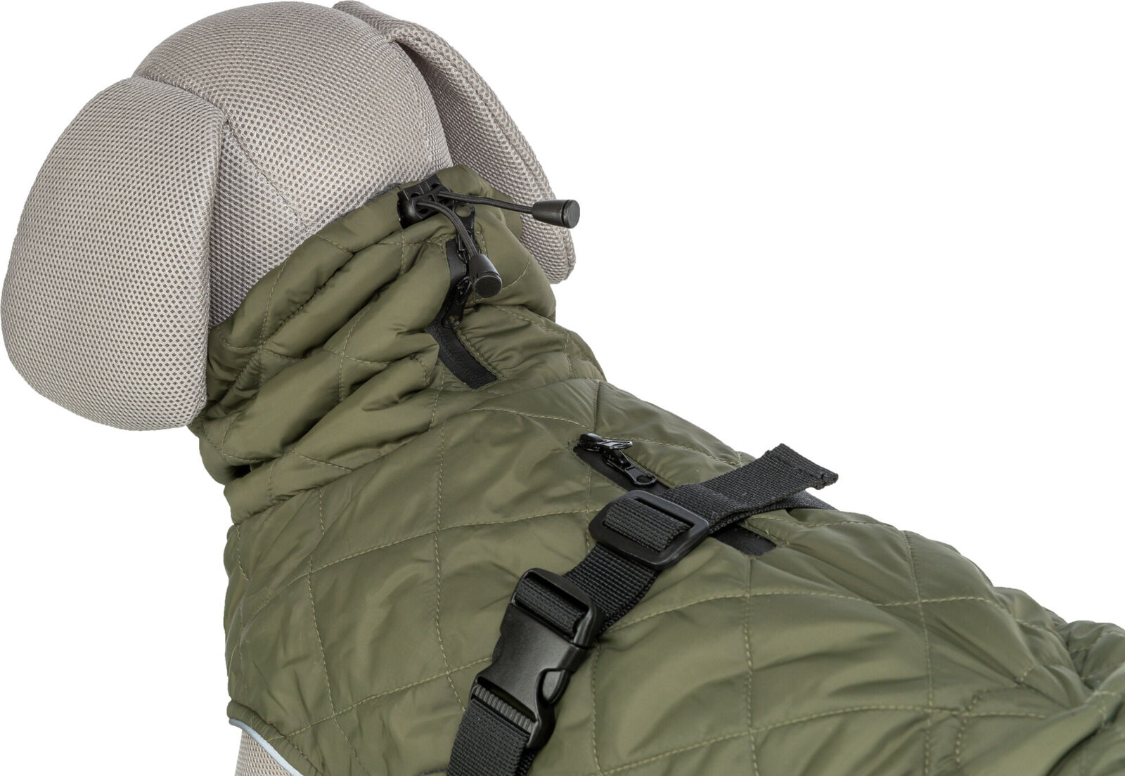 Jakna za pse Minot olive green leđa 55cm TRIXIE 679906 - dodatni pogled