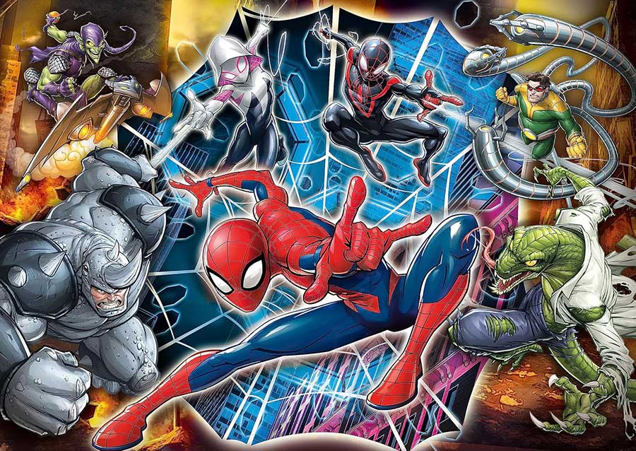 Puzzle slagalica 104 maxi dela Marvel Spiderman Clementoni 23716 - dodatni pogled