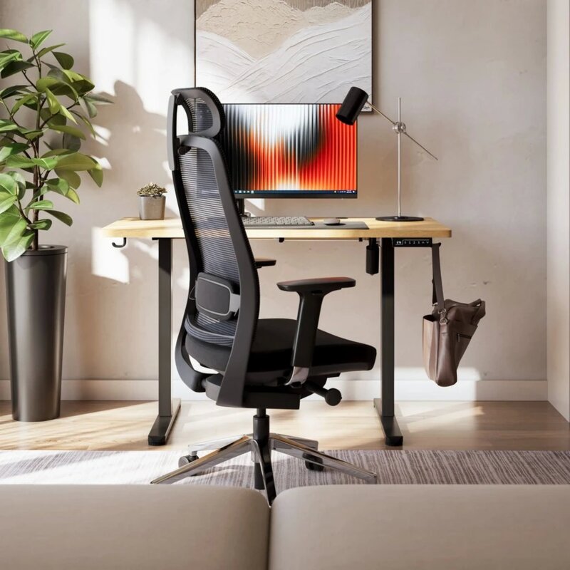 Električni podesivi sto 120 x 60 cm Mark Adler Leader 6.9 Crni - dodatni pogled