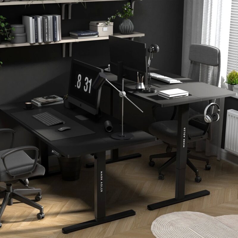 Podesivi Električni sto 160 x 80 cm Mark Adler Leader 7.6 Crni - dodatni pogled