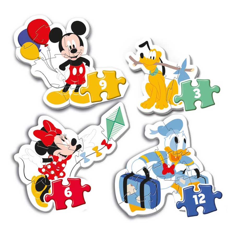 Moje prve puzzle slagalice 4u1 Disney Baby Clementoni 20819 - dodatni pogled