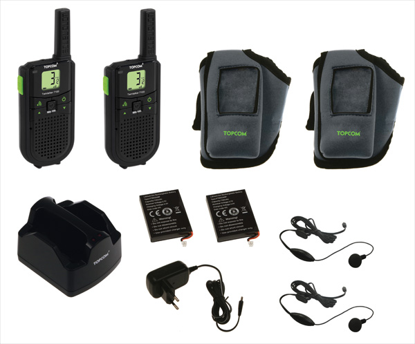 Toki voki uređaj sa 2 slušalice TopCom TwinTalker 7100 - dodatni pogled