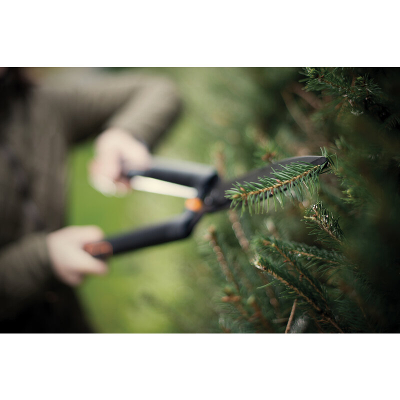 Fiskars makaze za živu ogradu, 580 mm - dodatni pogled