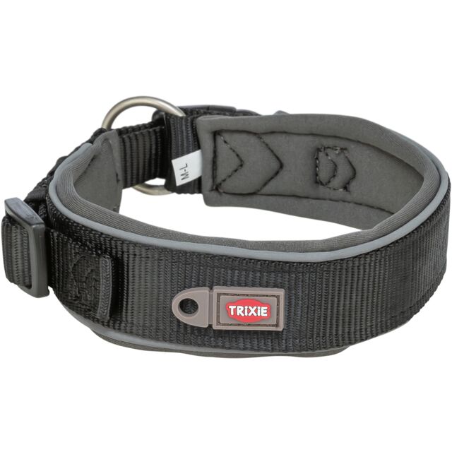 Ogrlica za pse 40-48cm Premium extra wide black TRIXIE 1995701 - dodatni pogled