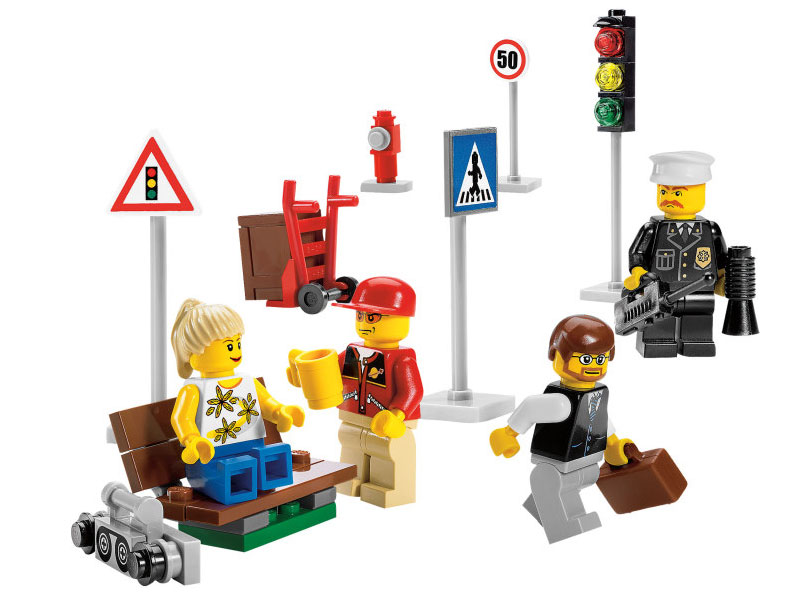 LEGO® City Minifigure Collection LE8401 - dodatni pogled