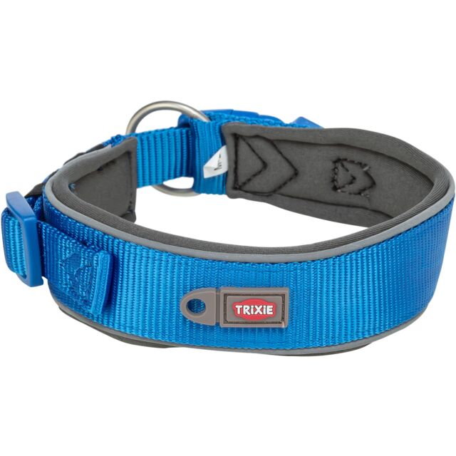 Ogrlica za pse 46-55cm Premium extra wide blue TRIXIE 1995802 - dodatni pogled