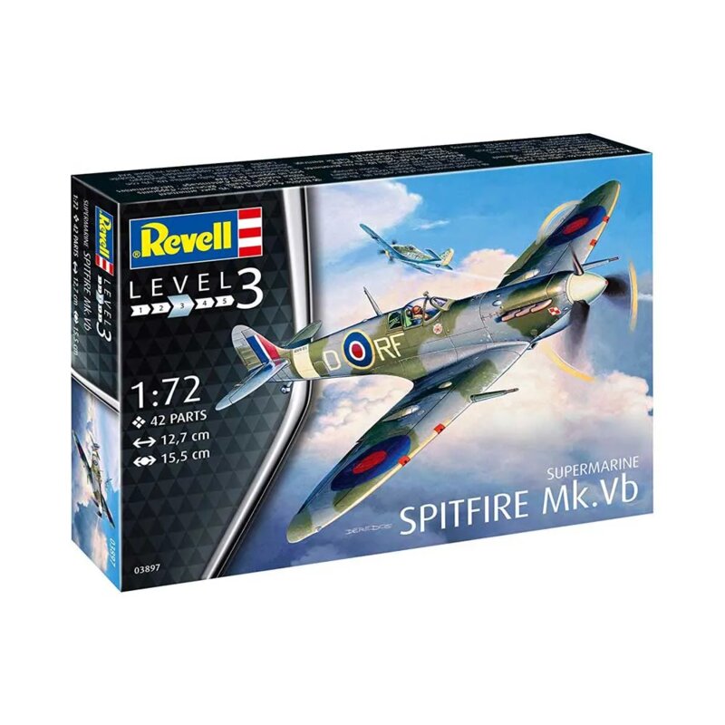 Revell Maketa Supermarine Spitfire Mk.Vb 1:72 - dodatni pogled