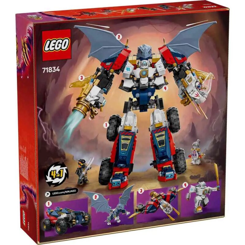 LEGO® NINJAGO Zejnov kombinacijski ultramek (71834) - dodatni pogled