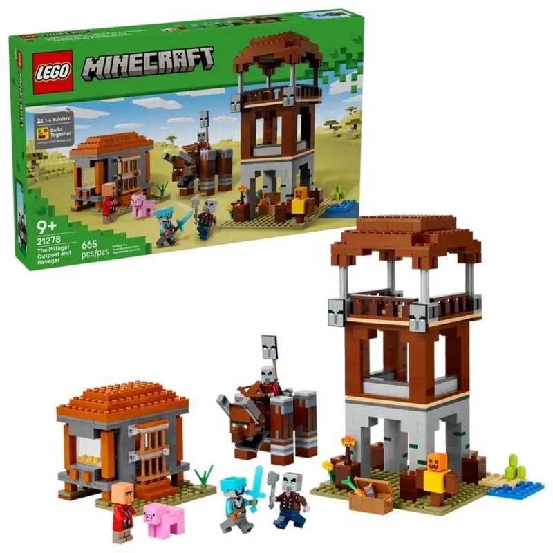 LEGO Minecraft Predstraža pilidžera i ravadžer 21278 - dodatni pogled