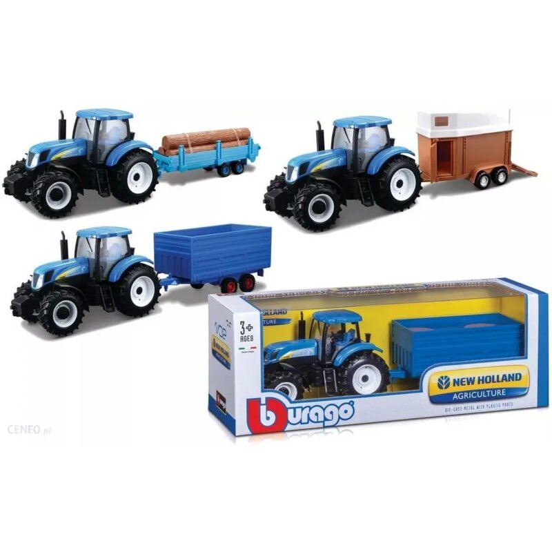 Burago Model Traktora Holland Farm 1:32 - dodatni pogled