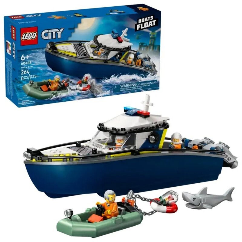 LEGO® City Potera policijskim brodom 60456 - dodatni pogled