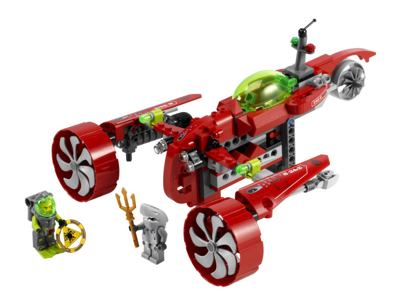 LEGO® Typhoon Turbo Sub LE8060 - dodatni pogled