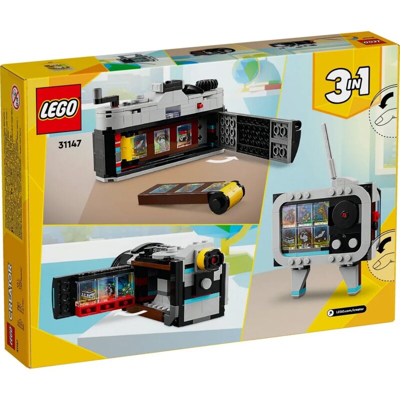 LEGO Creator 3u1 Retro Kamera 31147 - dodatni pogled