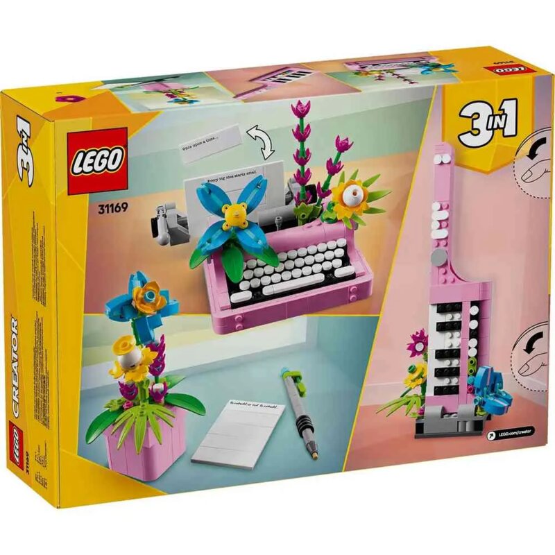 LEGO Creator Pisaća mašina sa cvećem 31169 - dodatni pogled