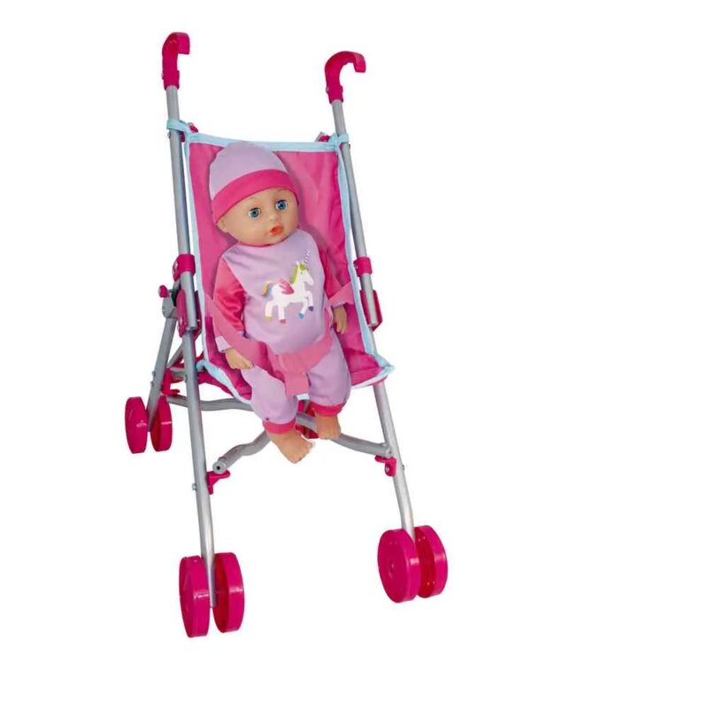 Bambolina Superstar Set – Lutka i Kolica - dodatni pogled