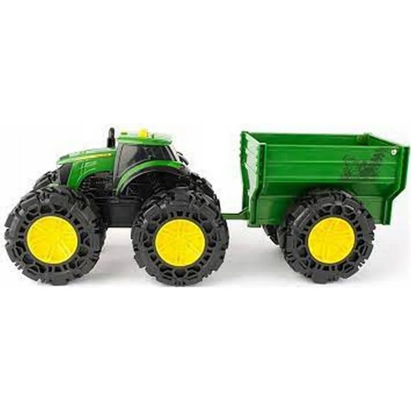 John Deere Monster Treads traktor sa prikolicom - dodatni pogled