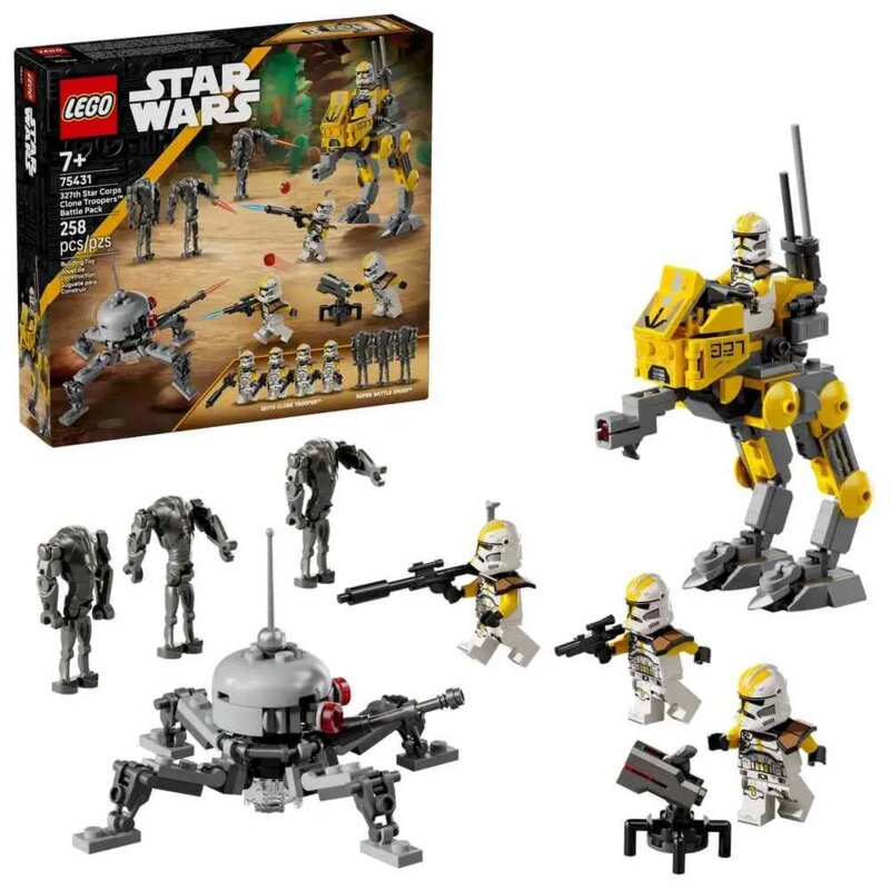 LEGO® Star Wars™ Set — Vojnici Klonovi 327. Korpusa i AT-RT - dodatni pogled