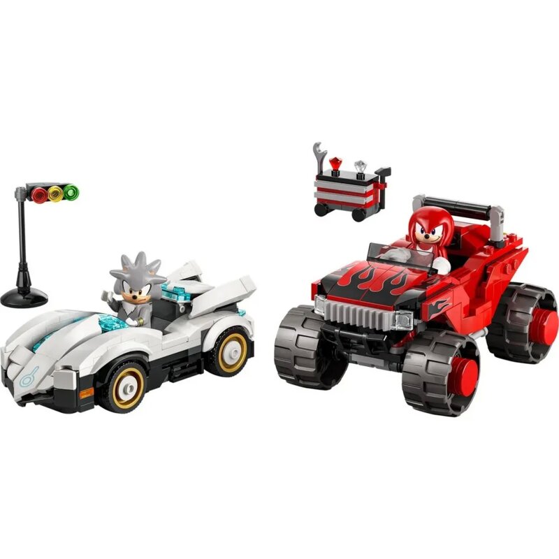 LEGO® Sonic the Hedgehog Silver's Car vs. Knuckles' Monster Truck 77118 - dodatni pogled