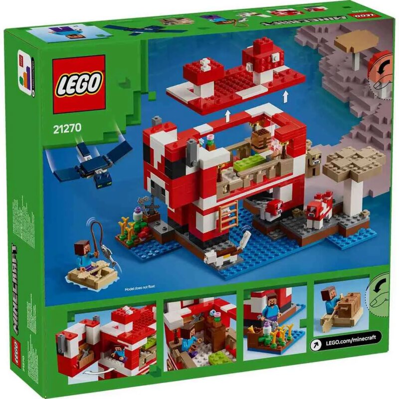 LEGO® Minecraft™ Kuća-pečurkrava 21270 - dodatni pogled