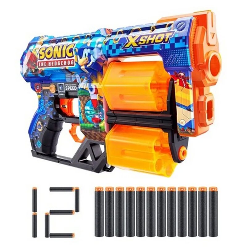 X-Shot Dread Sonic Skins igračka puška sa strelicama - dodatni pogled
