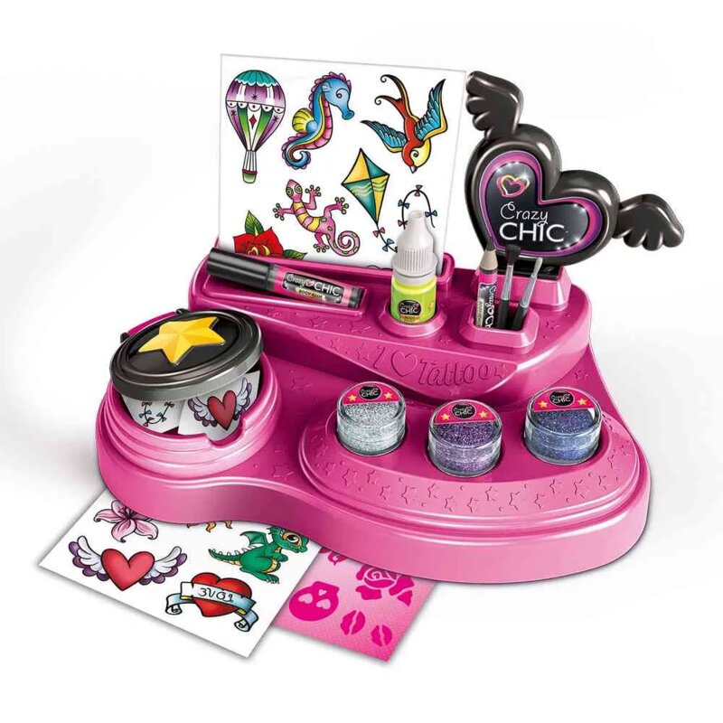 Crazy Chic Tattoo Set – komplet za pravljenje tetovaža - dodatni pogled