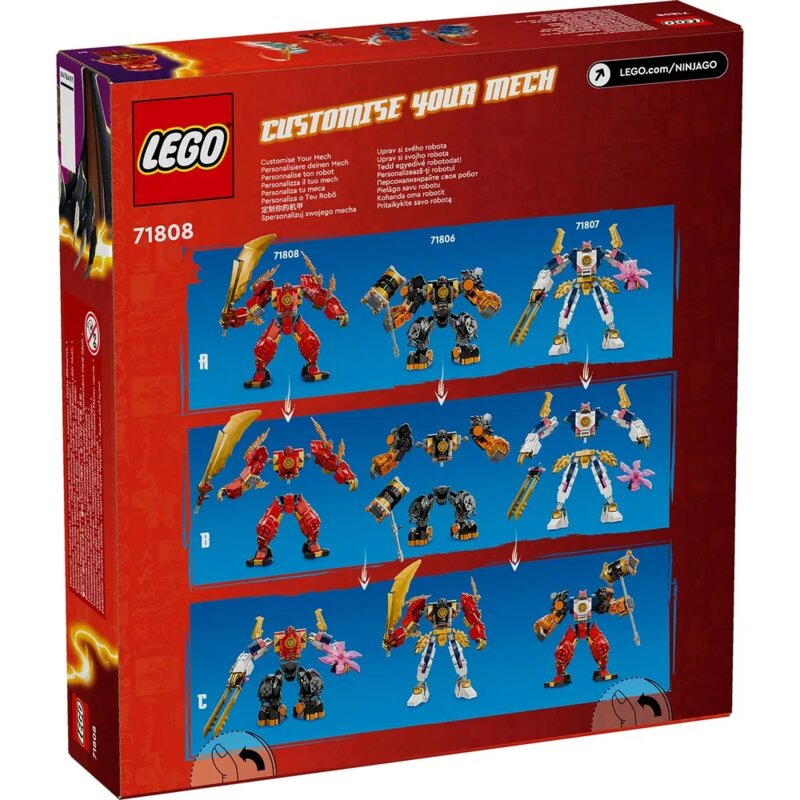 LEGO NINJAGO Kai's Elemental Fire Mech 71808 - dodatni pogled