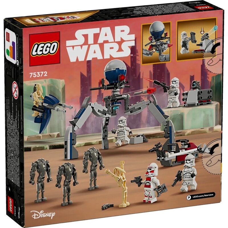 LEGO® Star Wars Klon vojnik i bojni droid (75372) - dodatni pogled
