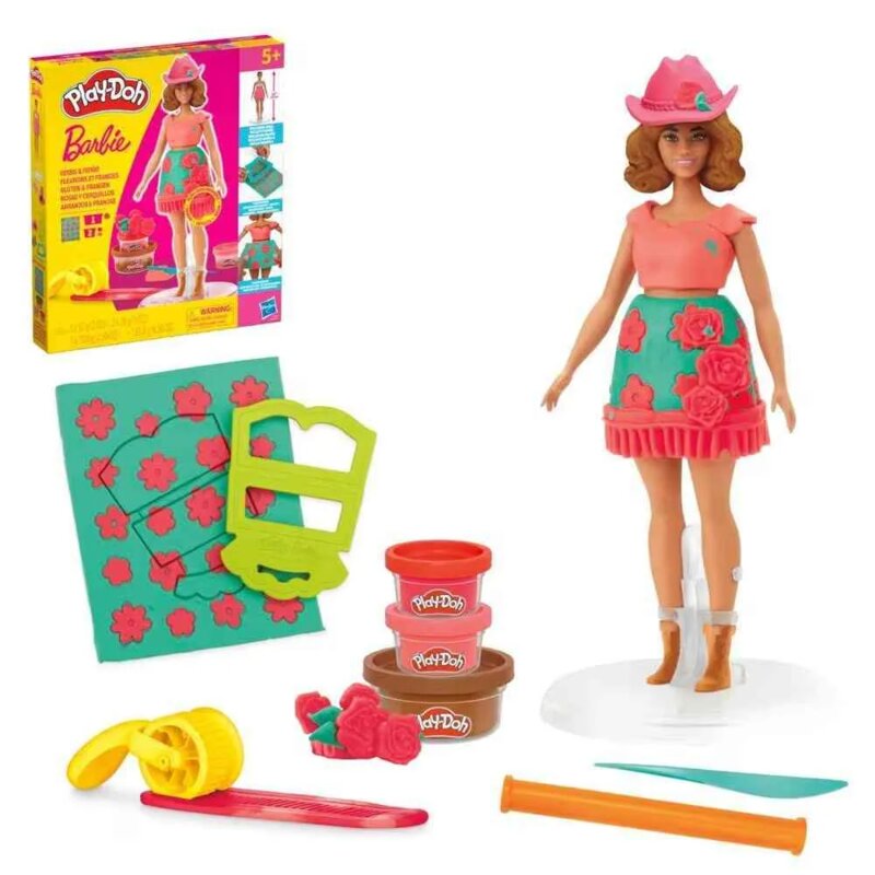 Play-Doh Barbie Florals & Fringe set za modeliranje - dodatni pogled
