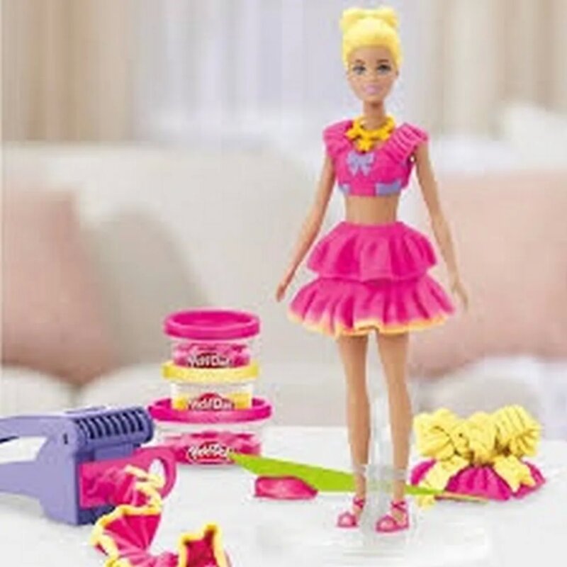 Play-Doh Barbie Ruffles & Bows set za kreativno oblačenje - dodatni pogled