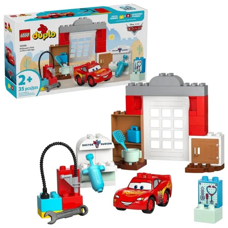 LEGO® DUPLO Disney i Pixar Cars Mekvinova poseta Dokovoj garaži 10456 - dodatni pogled