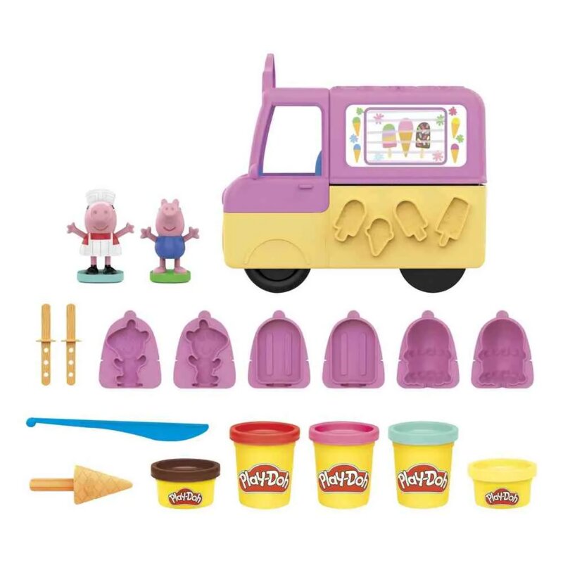 Play-Doh Peppa Pig set za sladoled sa kalupima - dodatni pogled