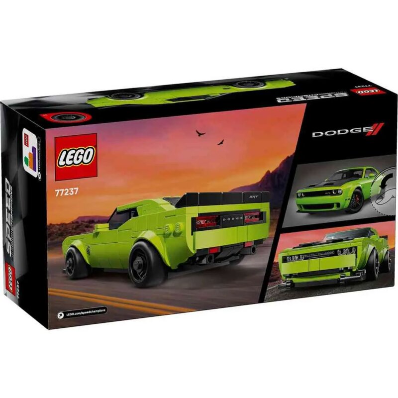 LEGO® Speed Champions Dodge Challenger SRT Hellcat 77237 - dodatni pogled